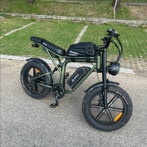 Bicicleta Eléctrica EU Stock X80 48V 17Ah con Bolsa de Ciclismo, Neumático Grueso 20x4, Suspensión Delantera, Freno de Disco, Bicicleta de Montaña para Adultos - Product Image 6