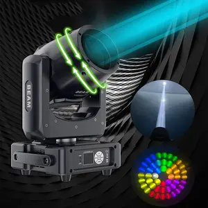 Pro Stage Light Mini 230 Haz de luz móvil 7R Sharpy 3 pisos Prisma Color Rainbow Frost Luz profesional Disco KTV Boda