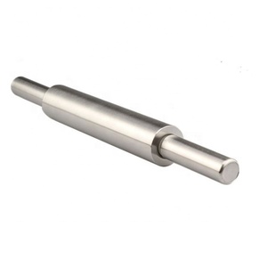 Customized Logo Durable Stainless Steel Roller <b>Rolling</b> <b>Pin</b> for Kitchen Restaurant Bakery - Product Image 2