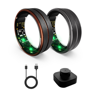 Monitor de actividad física con seguimiento de anillo para la ansiedad, monitor de frecuencia cardíaca, oxígeno en sangre y sueño, incluye despertador - Product Image 4