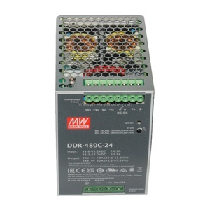 Meanwell DDR-480C-24 480W <b>24V</b> DIN Rail Industrial <b>Power</b> <b>Supplies</b> Inverters Converters Frequency <b>DC</b> to <b>DC</b> Voltage Converter - Product Image 4