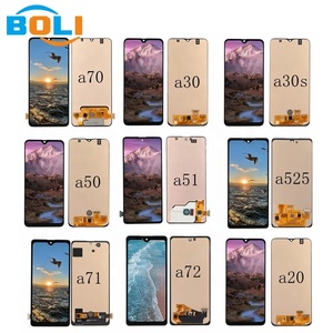 Bán buôn điện thoại di động hiển thị cho <span class=keywords><strong>Samsung</strong></span> <span class=keywords><strong>S6</strong></span> S7 cạnh S8 S9 S10 lưu ý 10 cộng với hiển thị A20 A30 a30s A50 A51 A70 A71 A72 Màn hình LCD - Product Image 1