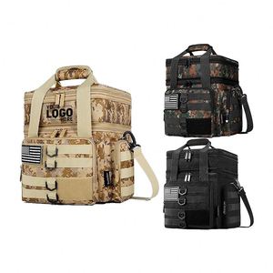 Large Insulated Tactical <b>Lunch</b> <b>Box</b> for Men Heavy Duty Double Deck Expandable Cooler <b>Bag</b> With Fashion Style - Product Image 1
