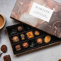 Boîte pliante en chocolat Boîte d'emballage en chocolat Cadeau Boîtes d'emballage cadeau en papier chocolat écologique