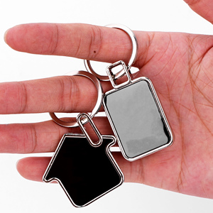 Porte-clés en métal avec porte-clés en métal de luxe, promotionnel, Halloween, <span class=keywords><strong>horreur</strong></span>, émail époxy, sublimation - Product Image 6