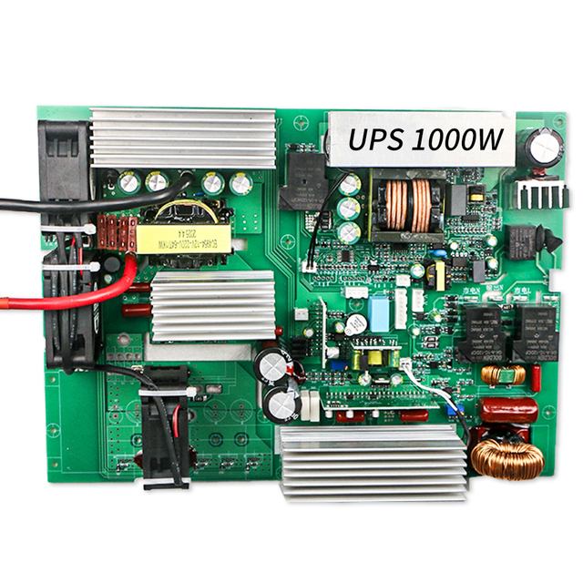 GYOPO 1000W Pure Sine Wave Bi-directional Inverter Charger UPS Board with Solar Car Power LiFePO4 Battery Support Remote Control