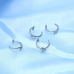 Nuevo Anillo <span class=keywords><strong>de</strong></span> <span class=keywords><strong>Labio</strong></span> sin Perforación con Clip, Acero Inoxidable 316L, Múltiples Dijes, <span class=keywords><strong>Piercing</strong></span> <span class=keywords><strong>Falso</strong></span> para <span class=keywords><strong>Labio</strong></span>, Joyería Corporal sin Perforaciones, Venta al por Mayor - Product Image 2