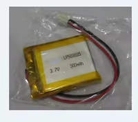 Batterie Lipo CE 503035 3.7v 500mah LP503035 Mini batterie Li-ion polymère 503035 avec connecteur JST-PH-2P PCM pour tracker GPS