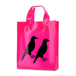 ถุงพลาสติก LDPE ถุงช้อปปิ้งบรรจุภัณฑ์อาหารการจัดการพื้นผิว - Product Image 1