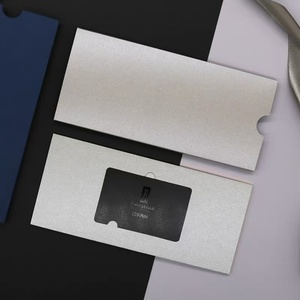 Porta Carte <span class=keywords><strong>VIP</strong></span> di Lusso Personalizzato con Logo in Stampa Oro, Busta Porta Tessere in Carta, Stampa Personalizzata Esclusiva per <span class=keywords><strong>VIP</strong></span> - Product Image 5