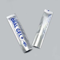 Sachets personnalisés en plastique imprimé avec scellage arrière pour sérum, liquide, gel, sirop, sachets plats à 3 soudures latérales, pochettes Mylar