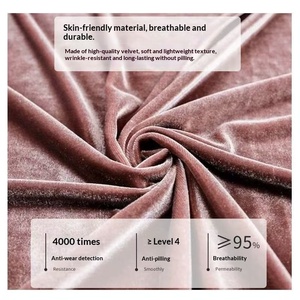 Tabouret bas en velours doux et lisse, repose-pieds <span class=keywords><strong>rose</strong></span>, bleu, beige, pour salon, chambre, siège de coiffeuse, mobile - Product Image 6