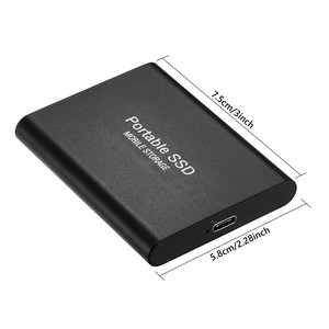 Disco Duro Portátil SSD de 1 TB, Unidad de Estado Sólido Ultrafina de Alta Velocidad con Gran Capacidad de Expansión - Product Image 2