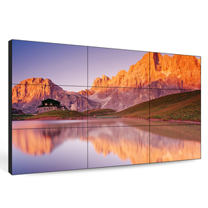 Lunette étroite intérieure de 55 pouces et 3.5mm pour lecteurs publicitaires Full Hd, écran d'affichage à cristaux liquides, mur vidéo pour centre commercial - Product Image 2