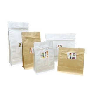 Bolsa de plástico resellable con cierre hermético, impresa a medida, a prueba de olores, con ventana, para envasar dulces, alimentos, té, café. - Product Image 2