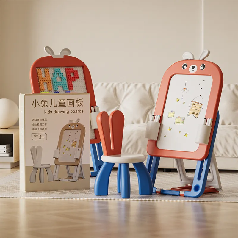 子供の製図板は、磁気落書きボード、幼児用クリップボードブラケットタイプの家庭用防塵ホワイトボード、赤ちゃんを消去できます