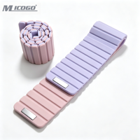 Sangle magnétique pliable en silicone MICOGO, bande de rangement portable pour l'organisation des accessoires de fitness, de gym et de yoga