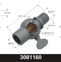Vente en gros de connecteurs pivotants en laiton de marque Changyi, modèle 3081160, réglables, OEM, avec taille et couleur personnalisables pour lampes