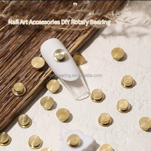 Mini Koperen Lagers Voor Nail Art En Sieraden Diy Kleine Roterende Lagers Voor Spinner Bedels Accessoires - Product Image 2