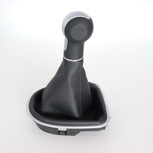 Seat Gear <b>Shift</b> <b>Knob</b> Leather Wrapped Ergonomic Design For Manual Transmission Cars - Product Image 3