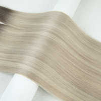 Nouvelles extensions de cheveux chinois vierges Remy à double trame invisible, design 2026, 100 % cuticules alignées, coupables