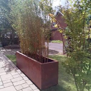 Maceta de Acero Corten con Forma Geométrica Irregular para Jardín, Hogar, Uso Interior y Exterior, Ecológica, Venta al Por Mayor, Hecha en China - Product Image 5