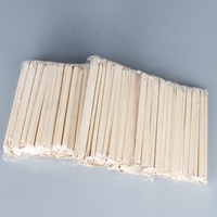 Pailles pour thé écologique à bulles, tout deux pièces, enveloppées individuellement, en papier biodégradables, en stock
