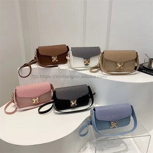 Fashion Designer Hot Selling PU Leather Hand Bags Ladies <b>Purse</b> Crossbody Shoulder Bag New Trend Women's Handbags - Product Image 1