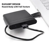 USB3.0 HDD 2,5 "Caja portátil SSD externo Discos duros de estado sólido móviles de alta velocidad Caja de almacenamiento Transferencia de datos