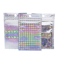 Muestra Gratuita de Bolsas de Plástico PET+AL con Cierre Láser Resellable para Joyería, Collares, Anillos, Brochas de Maquillaje