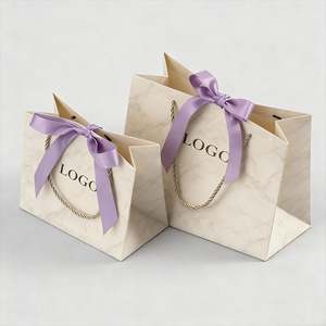 Sacs en papier de luxe à finition mate avec logo personnalisé |   Emballage Écologique pour les Magasins de Détail et les Campagnes Promotionnelles - Product Image 2