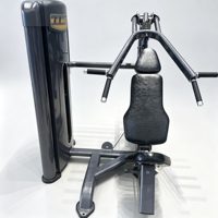 Mesin Chest Shoulder Press 2 in 1 Heavy Duty, Peralatan Gym untuk Latihan Kekuatan Tubuh Bagian Atas di Rumah, Peralatan Fitness Komersial