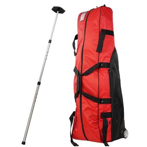 BSCI factory Hot Sale Golf Travel Storage <b>Bag</b> Portable Black Golf Travel Carry <b>Bag</b> With <b>Wheels</b> - Product Image 1