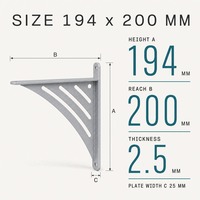 Support d'étagère triangulaire robuste en métal décoratif avec fente incurvée pour étagères flottantes DIY Vente en gros OEM ODM