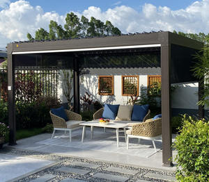 Perchoir De Jardin en Aluminium étanche, rétractable, 4X4, 3X6, 6X4 - Product Image 5