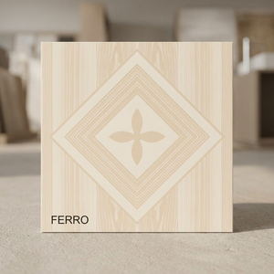 Plain Beige Ivory Nano Polished Soluble Salt Porcelain Tiles 600x600mm 60x60cm Vitrified Floor Tiles - Product Image 5