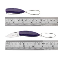 JINLANGDA Mini couteau de poche Petit porte-clés compact et portable Petits couteaux pliants Promotion Ouvre-boîte Paquet de coupe