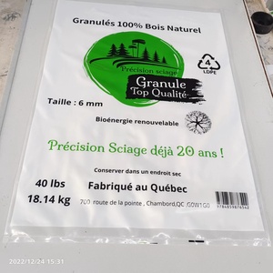 Sacs en plastique pour emballage de granulés de bois, <span class=keywords><strong>prix</strong></span> d'usine, 15kg - Product Image 3