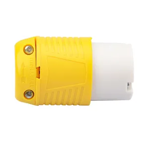 431 Nema L5-20R Vergrendeling Connector, 20a, 125V, 1-polige, 3-draads Generator Pluggen En Stopcontacten Industriële Kwaliteit Twist Lock Outlet