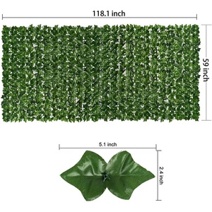 LUYI - Cerca de Hojas de Hiedra <span class=keywords><strong>Artificial</strong></span> para Privacidad, Adecuada para Jardín, Balcón, Decoración de Jardín - Product Image 4