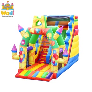 Tobogán Inflable para Exteriores de Grado Comercial, Tobogán Inflable de PVC Resistente, Tobogán Inflable para <span class=keywords><strong>Alquiler</strong></span> en Fiestas Infantiles - Product Image 1