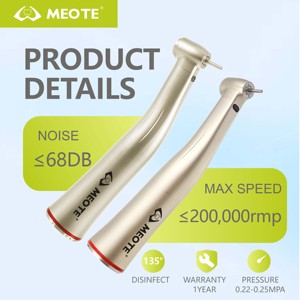 Pieza de Mano <span class=keywords><strong>Dental</strong></span> de Baja Velocidad Contra Ángulo 1:5 con Fibra Óptica - Product Image 6