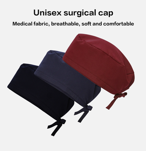 Gorros Quirúrgicos Unisex de Altura Ajustable, Uniformes de Hospital para Laboratorio, Práctica Dental, Clínica <span class=keywords><strong>Veterinaria</strong></span>, <span class=keywords><strong>Farmacia</strong></span> - Product Image 2