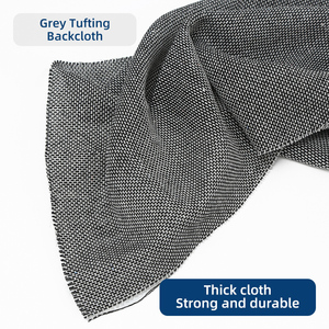 JP 1 Square Meter <strong>Rug</strong> <strong>Tufting</strong> Backing Base Cloth Fabric Grey Color <strong>Tufting</strong> Monk Fabric Cloth for <strong>Tufting</strong> <strong>Gun</strong> - Product Image 3