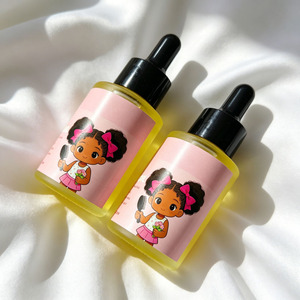 Private Label Organic Baby Hair Growth Serum Nourishing Moisturizing Anti Frizz Kids Herbal Scalp <b>Care</b> - Product Image 5