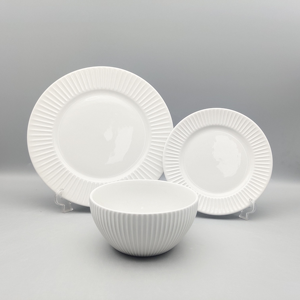 Vaisselle en céramique blanche <span class=keywords><strong>de</strong></span> style nordique <span class=keywords><strong>moderne</strong></span> - Product Image 3