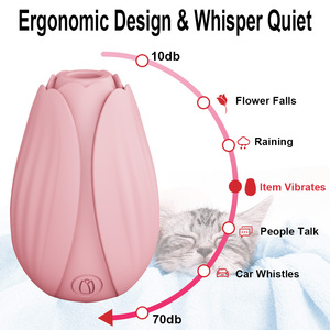 All'ingrosso 10 modalità di vibrazione in Silicone Mini vibratore succhiante femminile rosa capezzolo clitoride stimolatore per adulti prodotti donna - Product Image 4