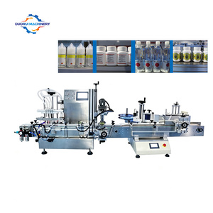Línea de Producción Automática de Alta Capacidad para Enjuague, Tapado, Envasado, Llenado y Etiquetado de Botellas de Plástico para Agua Potable, Jugos y Bebidas - Product Image 1