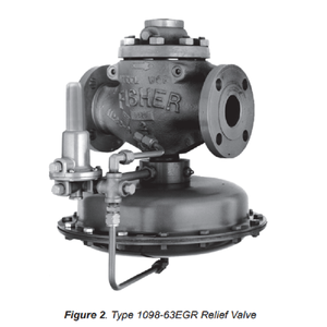 Régulateurs de gaz 63EG avec applications de soupapes de décharge pilotées pour montage sur châssis - Product Image 3