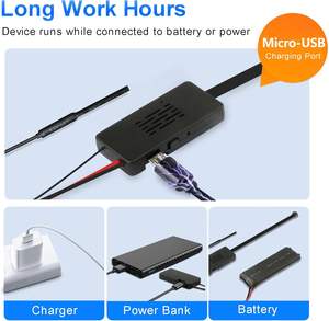 Mini cámara WiFi Tuya Full HD, con soporte para visualización remota, detección de movimiento, cámara de vigilancia doméstica estilo niñera DIY. - Product Image 2